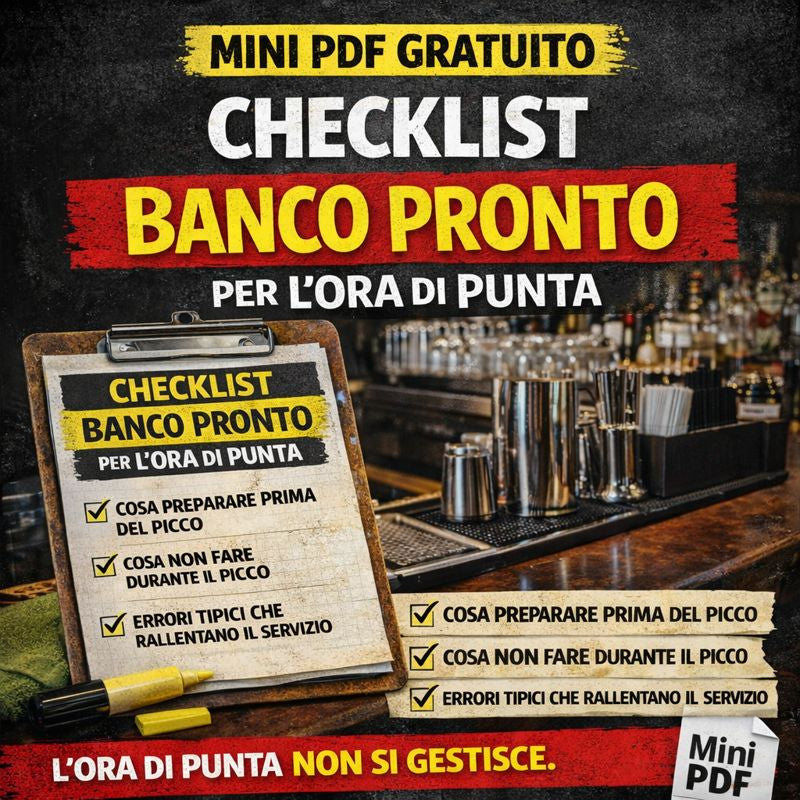 Checklist PRE-ORA DI PUNTA